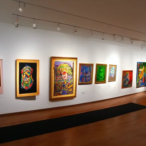 Image similar to peruvian art exhibition