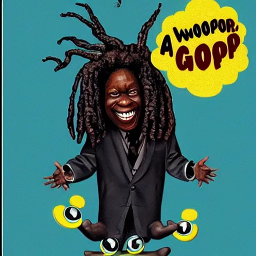 Image similar to a whoopi goldberg monster