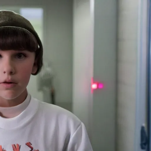 Image similar to millie bobby brown in stranger things