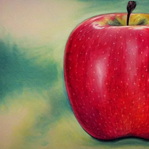 Prompt: highly detailed apple
