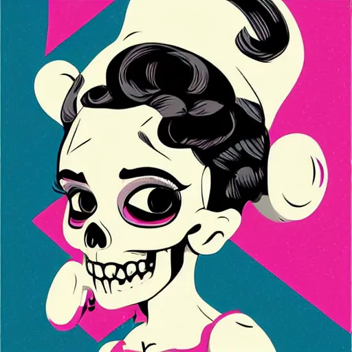 Skull Face – Oh Sweet Art!