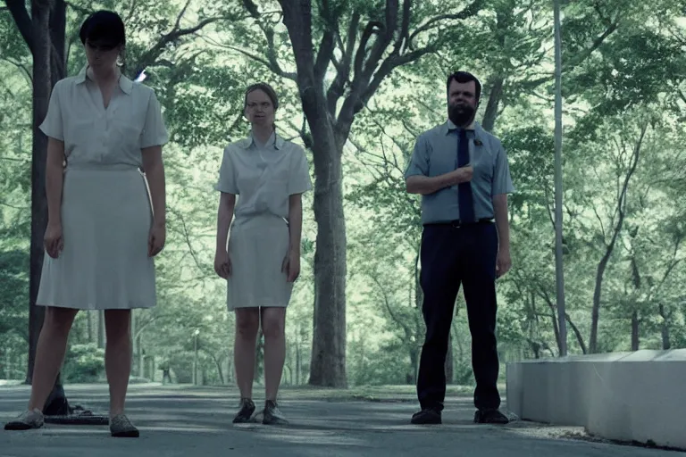 Image similar to the killing of a sacred deer ( 2 0 1 7 ) directed by yorgos lanthimos