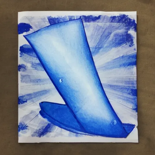 Image similar to blue fart