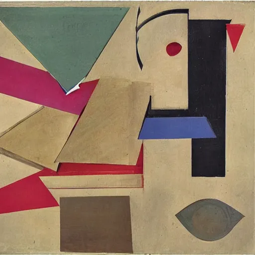 Prompt: abstract artwork by kurt schwitters