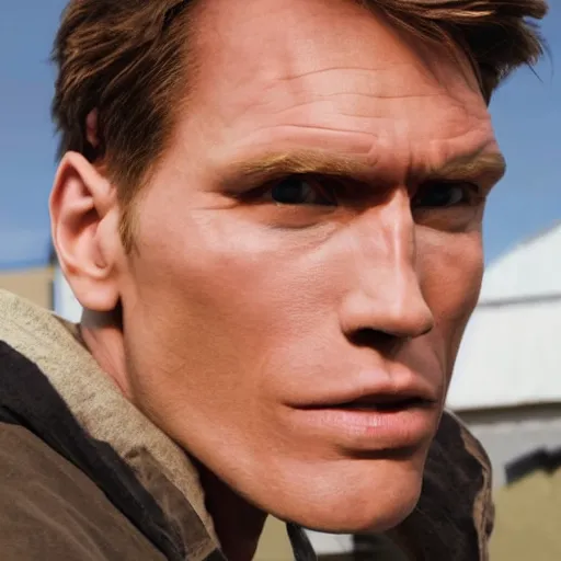 Image similar to Live Action Still of Jerma in Breaking Bad, real life, hyperrealistic, ultra realistic, realistic, highly detailed, epic, HD quality, 8k resolution, body and headshot, film still