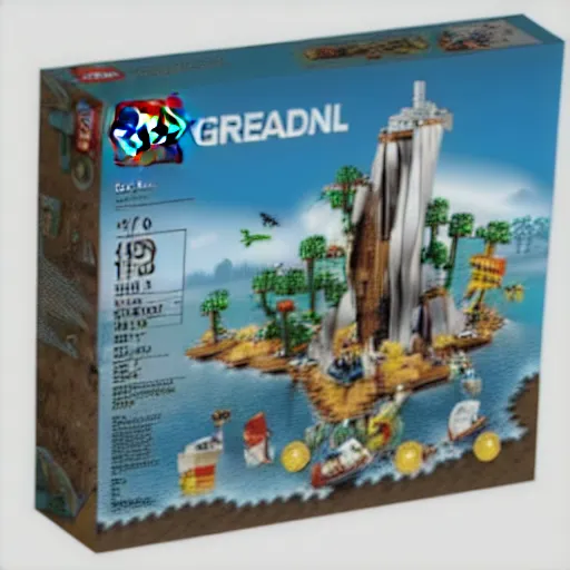 Prompt: the video game lego island