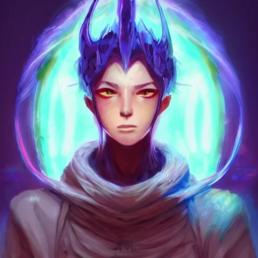 Prompt: anime portrait of an alien as a shaman yedi using dark force to eliminate trump as an anime antagonist by Stanley Artgerm Lau, WLOP, Rossdraws, James Jean, Andrei Riabovitchev, Marc Simonetti, and Sakimichan, trending on artstation