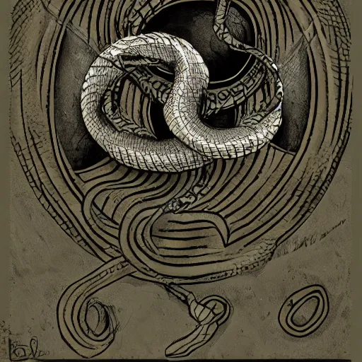 Image similar to ouroboros