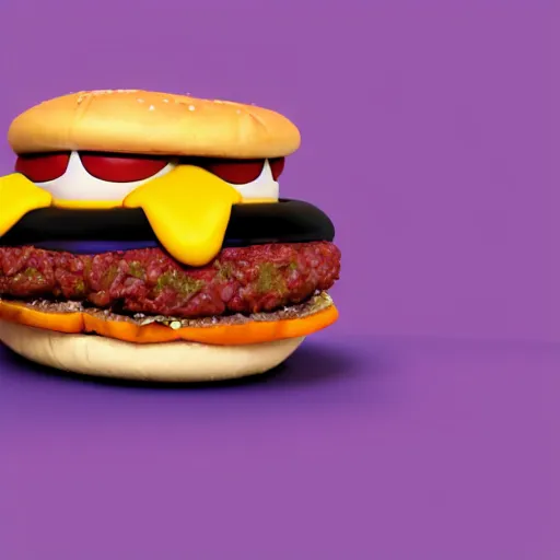Prompt: waluigi eating hamburger, hyperrealistic, hyperdetalied, high quality, 8 k, high rendering, photorealistic, cinematic, cgsociety, artstation,