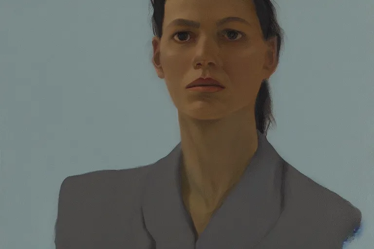 Image similar to woman portrait artwork by tim eitel