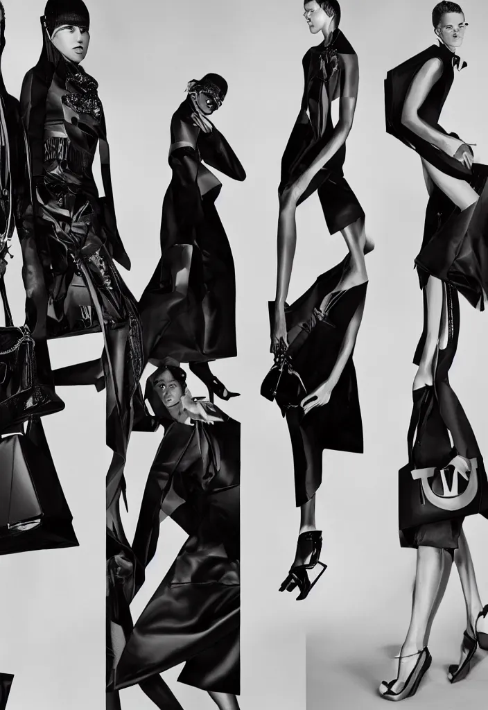 Image similar to Balenciaga advertising campaign