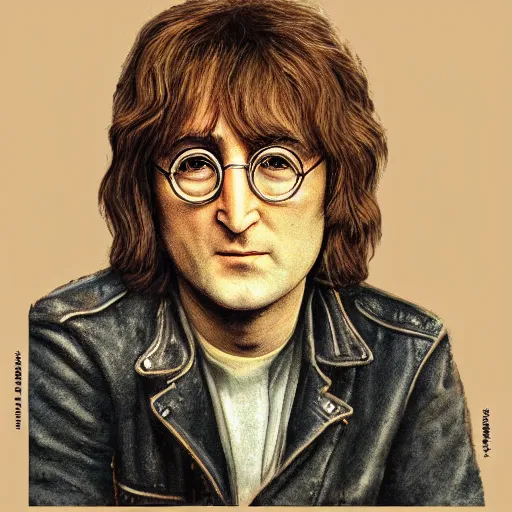 Prompt: John Lennon as a pop head, HD, high resolution, hyper realistic, 4k, intricate detail