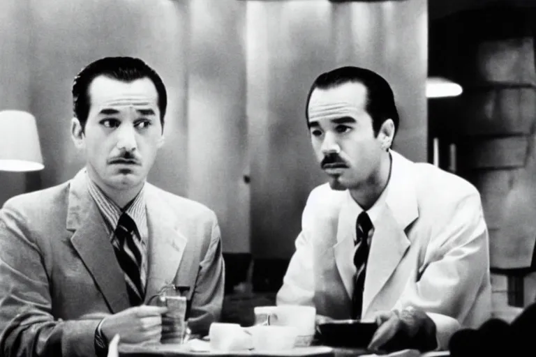 Image similar to a still of the movie lost in translation directed by billy wilder in 1 9 4 5