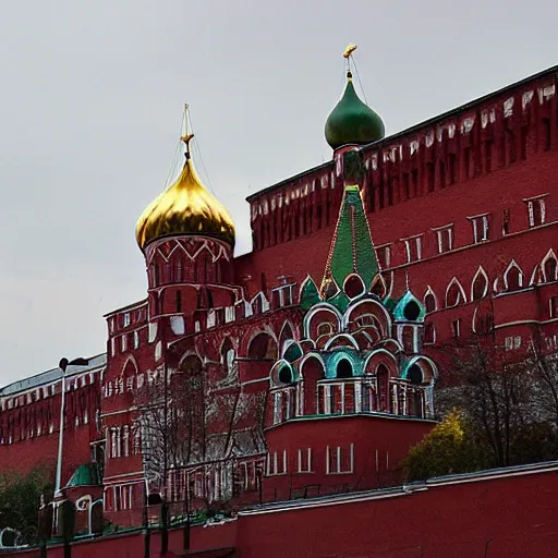 Image similar to the kremlin on fire