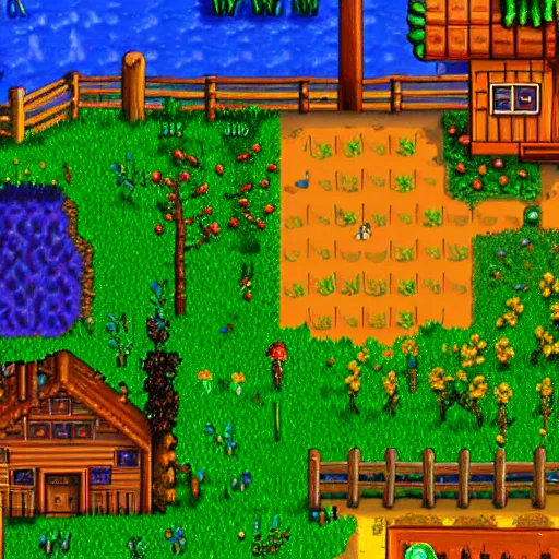 Prompt: stardew valley photorealistic photo 4 k