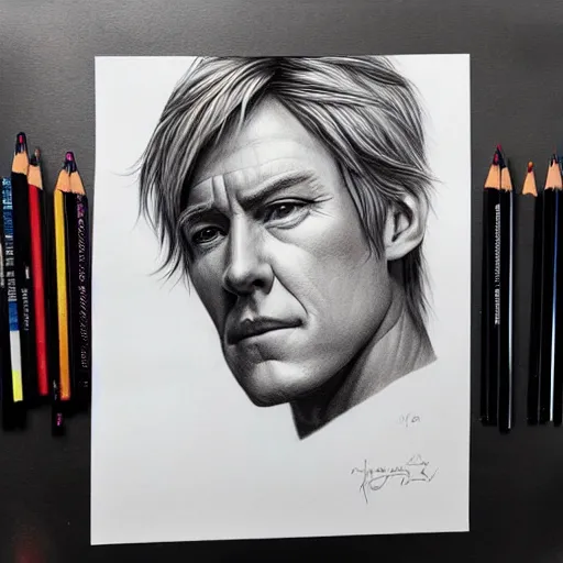 Prompt: amazing lifelike award winning pencil illustration of keith Bennett trending on art station artgerm cinematic