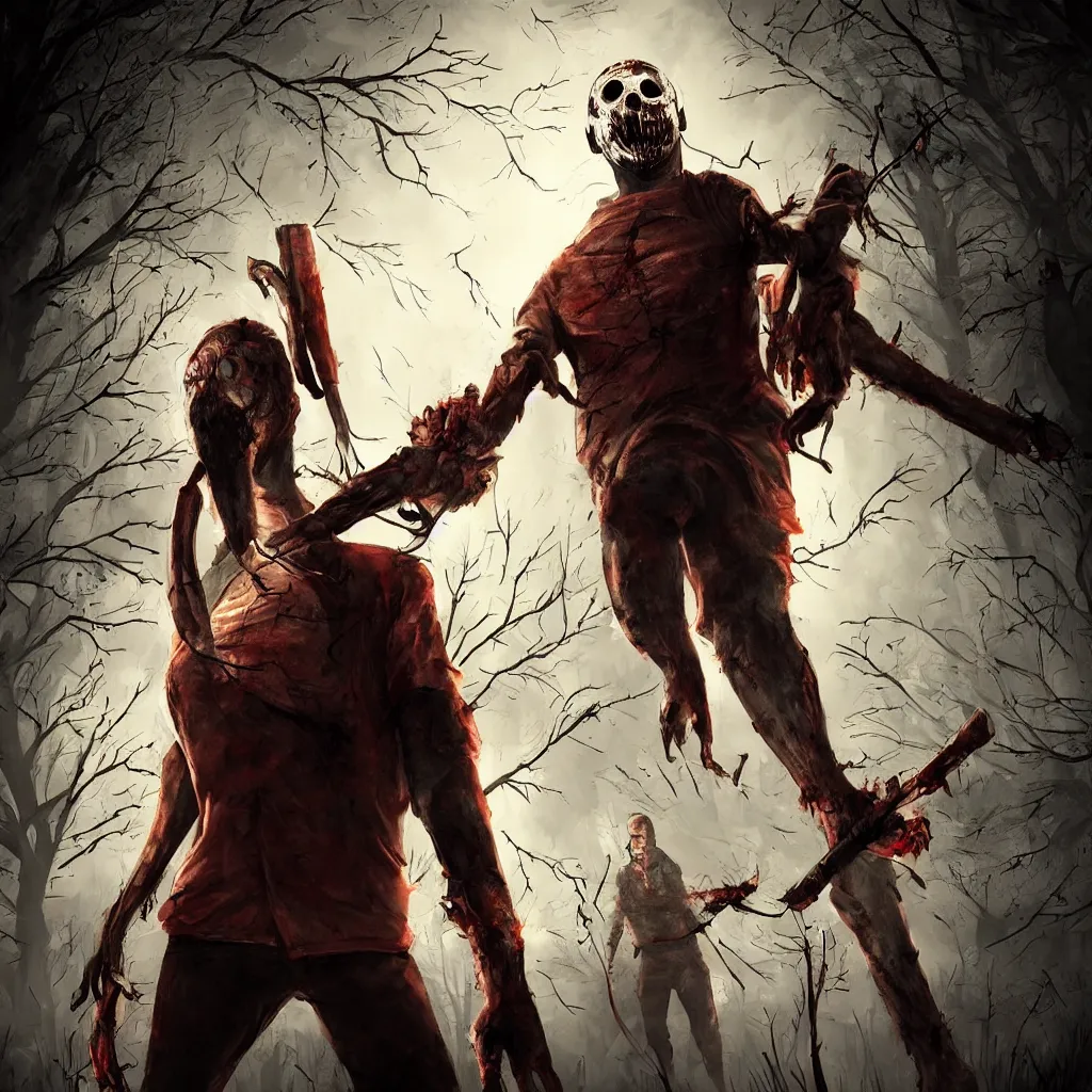 Image similar to dead by daylight killer art