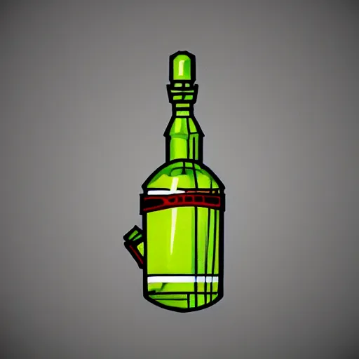 Image similar to single hand grenade, gta v style art