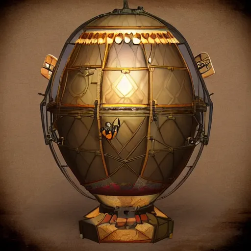 Prompt: enormous flying skydocks!! in a gigantic faberge egg, sky!!!, steampunk, aetherpunk, fantasy art, unreal engine,