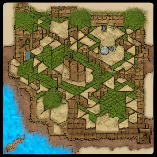 Image similar to Battlemap for Dungeons and Dragons, free to download