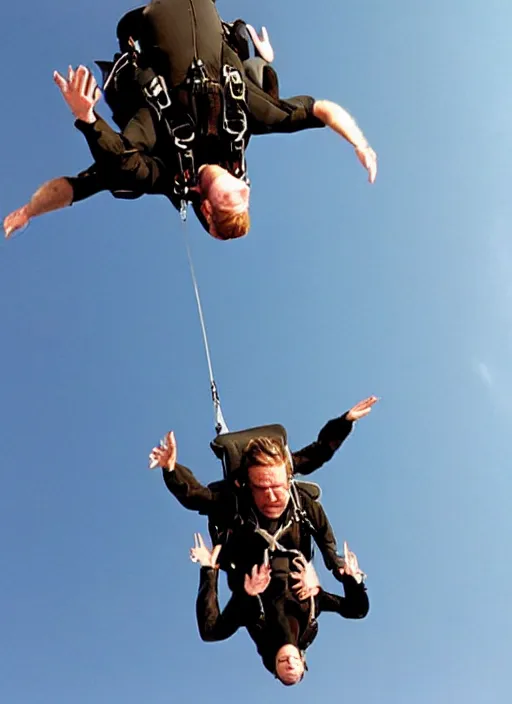 Image similar to ewan mcgregor skydiving