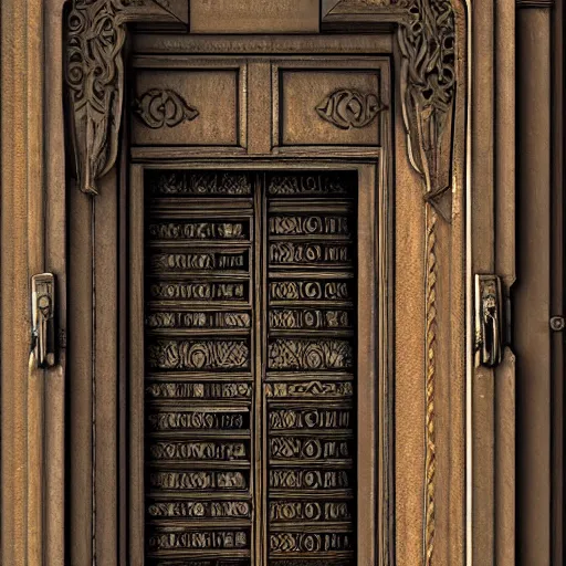 Prompt: one hundred doors with latches, trending on artstation, highly detailed, intricate, sharp focus, digital art, 8 k