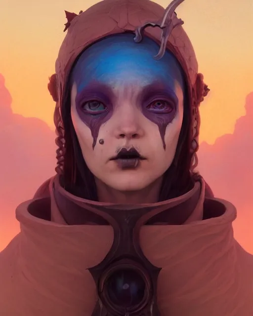 Prompt: highly detailed surreal vfx portrait of a elfpunk grim reaper, stephen bliss, unreal engine, greg rutkowski, loish, rhads, beeple, makoto shinkai and lois van baarle, ilya kuvshinov, rossdraws, tom bagshaw, alphonse mucha, global illumination, detailed and intricate environment