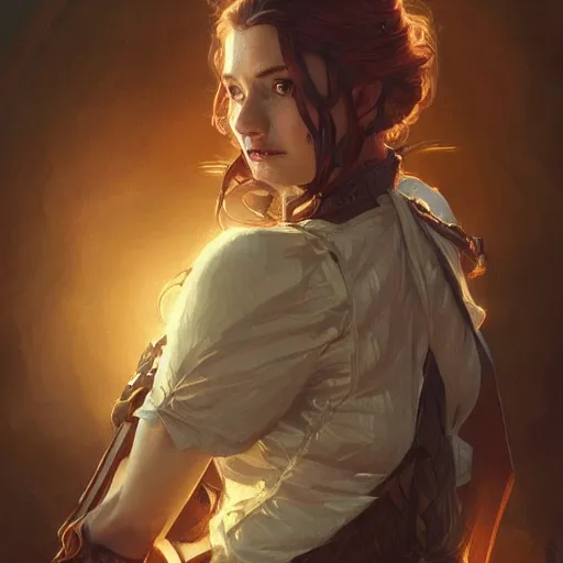 Image similar to Ron Swanson, D&D, fantasy, intricate, cinematic lighting, highly detailed, digital painting, artstation, concept art, smooth, sharp focus, illustration, art by Artgerm and Greg Rutkowski and Alphonse Mucha