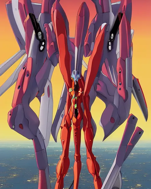 Prompt: evangelion by moebius, eva 0 1, 4 k, hyper detailed