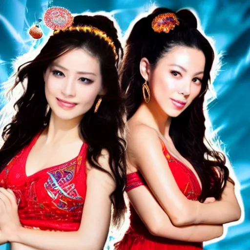 Image similar to face of Chinese Shakira