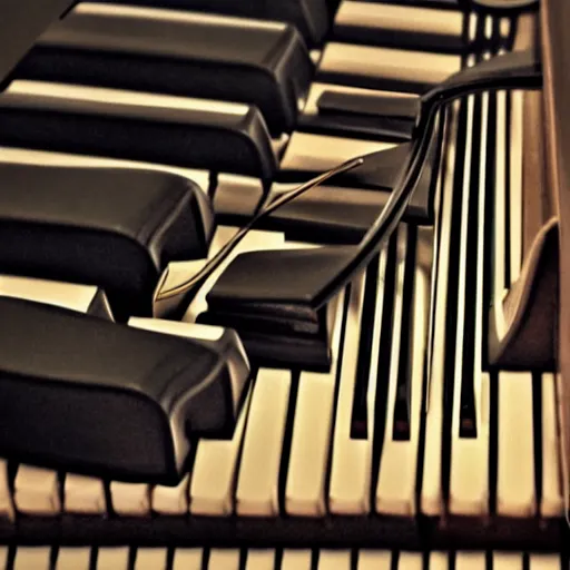 Image similar to piano with infinite keys