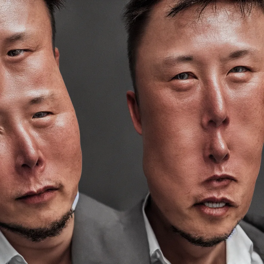 Image similar to ancient mongolian elon musk, close up, cinematic, 5 0 mm