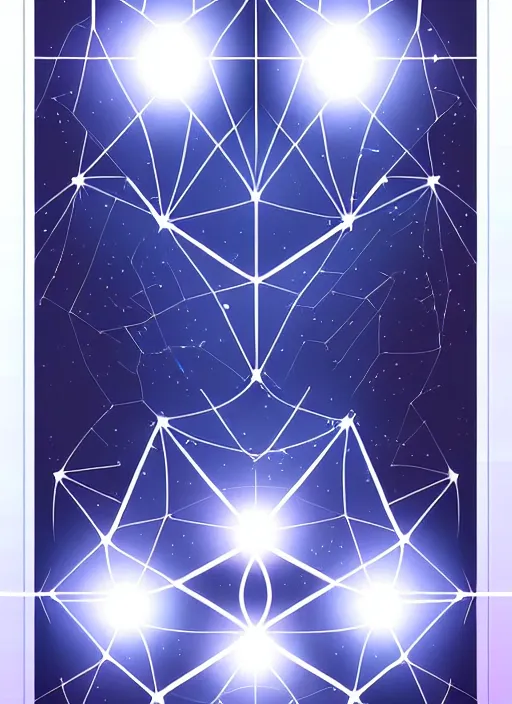 Image similar to symmetry!! minimalist starmap poster, intricate, elegant, highly detailed, digital painting, artstation, concept art, smooth, cosmic, soft light, illustration, art by artgerm