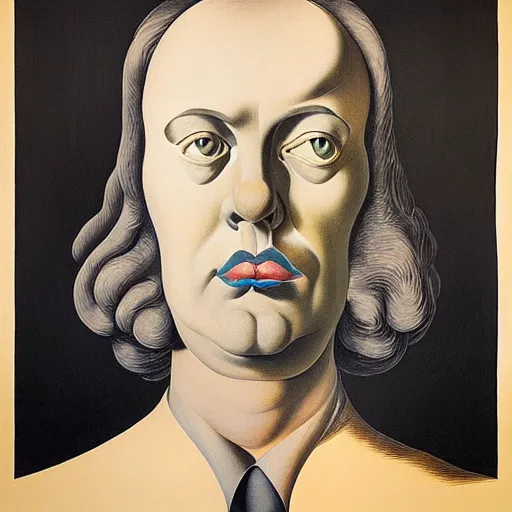 Image similar to figurative avant garde post - morden monumental dynamic portrait by magritte and hogarth, inspired by william blake and gaugin, illusion surreal art, highly conceptual figurative art, intricate detailed illustration, controversial poster art, polish poster art, geometrical drawings, no blur