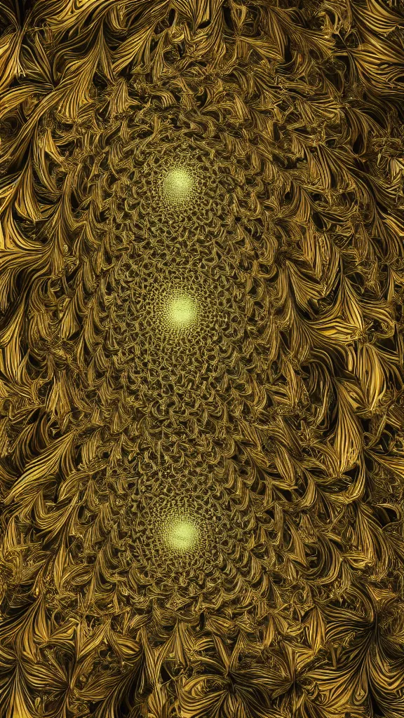 Image similar to 3d fractal wallpaper by Escher, geometrical figures, math, spirals tubes roots, completely filled space, psychedelic!!, mandelbulb 3d, digital art, high details, depth of field, hard lighting!, trending on artstation, deviantart, octane render, HD, (((Low light))), 8k, eric zener, zdzisław beksiński, dark background