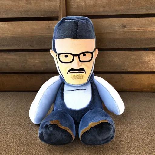 Image similar to walter white plush