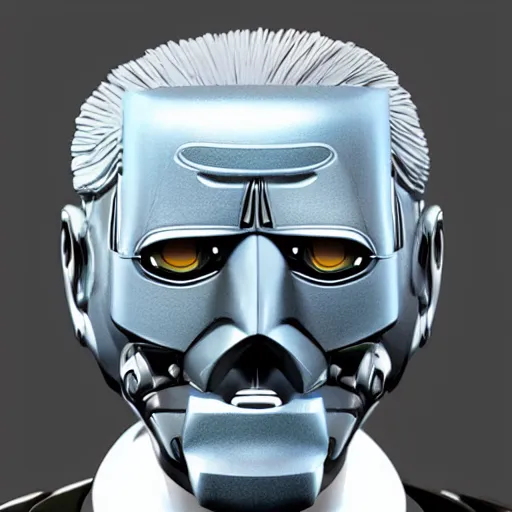 Image similar to Bionicles character with the face of Joe Biden