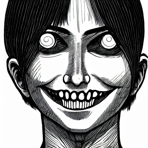 Image similar to junji ito drawing of me