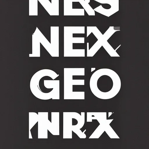 Image similar to experimental neo grotesk typography