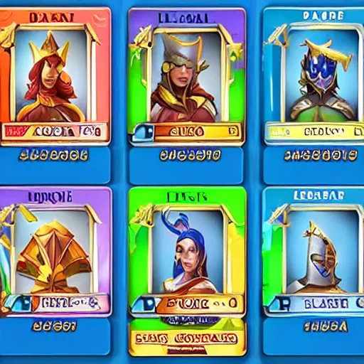 Image similar to card clash royal characters