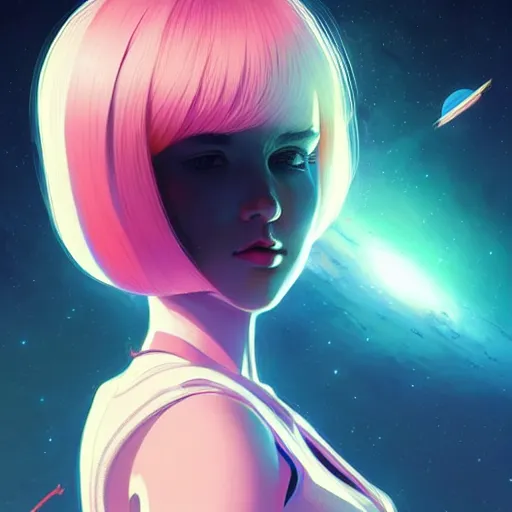 Image similar to a portrait of a beautiful dark energy in outer space, art by ilya kuvshinov and wlop and artgerm and josan gonzalez, digital art, highly detailed, intricate, sharp focus, trending on artstation hq, deviantart, pinterest, unreal engine 5, 4 k uhd image