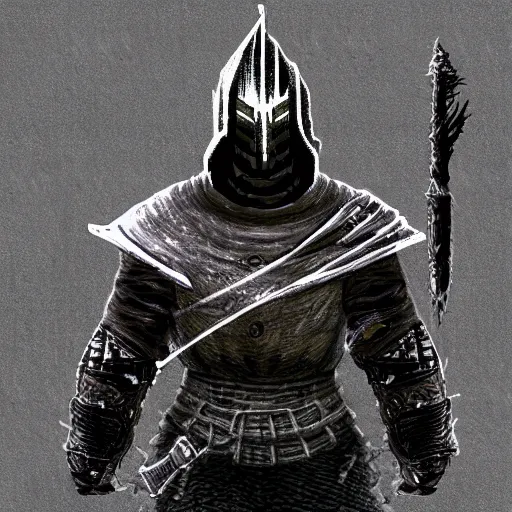 Image similar to 8 bit dark souls knight wearing a hoodie