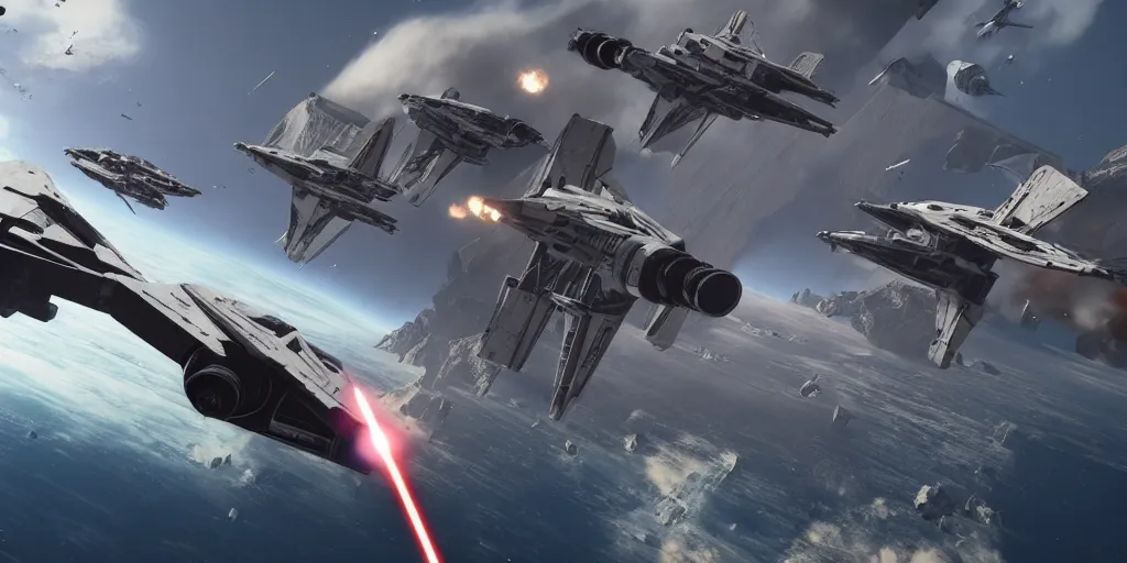 Star wars battlefront discount 2 ship battle