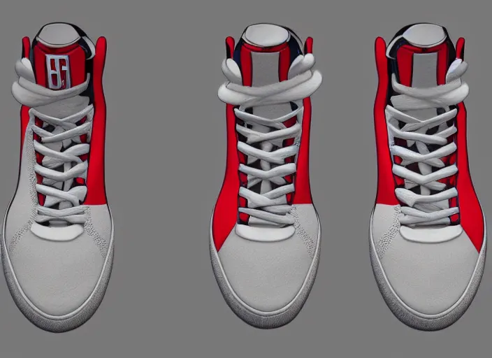 Prompt: basketball sneakers concept of gewn stacy, trending on artstation, smooth, sharp focus