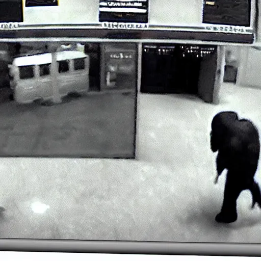 Image similar to Goblin on cctv footage