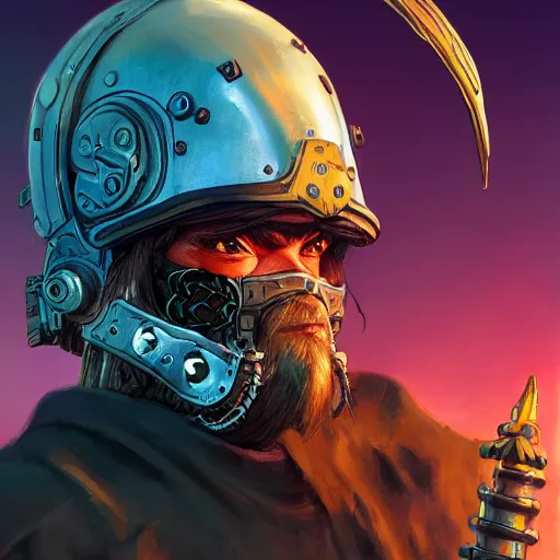 Image similar to cyberpunk viking helmet mask warrior goddess robot ninja fantasy, art gta 5 cover, official fanart behance hd artstation by jesper ejsing, by rhads, makoto shinkai and lois van baarle, ilya kuvshinov, ossdraws