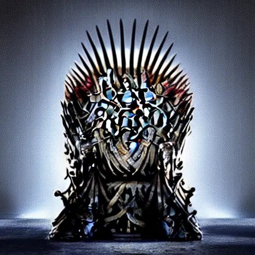 Prompt: “ very very intricate photorealistic photo of a walter white on the iron throne, detailed studio lighting, award - winning crisp details ”