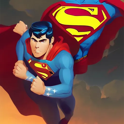 Prompt: hero world superman, behance hd by jesper ejsing, by rhads, makoto shinkai and lois van baarle, ilya kuvshinov, rossdraws global illumination