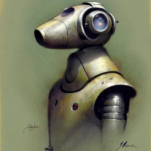 Image similar to ( ( ( ( ( 1 9 5 0 s retro future robot android box dog. muted colors. ) ) ) ) ) by jean - baptiste monge!!!!!!!!!!!!!!!!!!!!!!!!!!!!!!