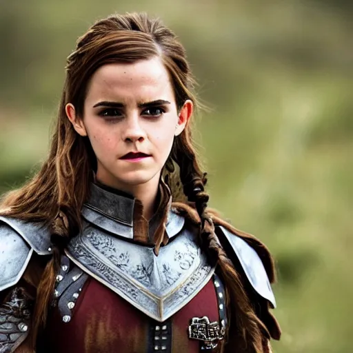 Image similar to emma watson as a paladin